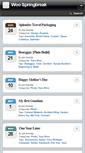 Mobile Screenshot of blog.woospringbreak.com