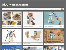 Tablet Screenshot of blog.woospringbreak.com